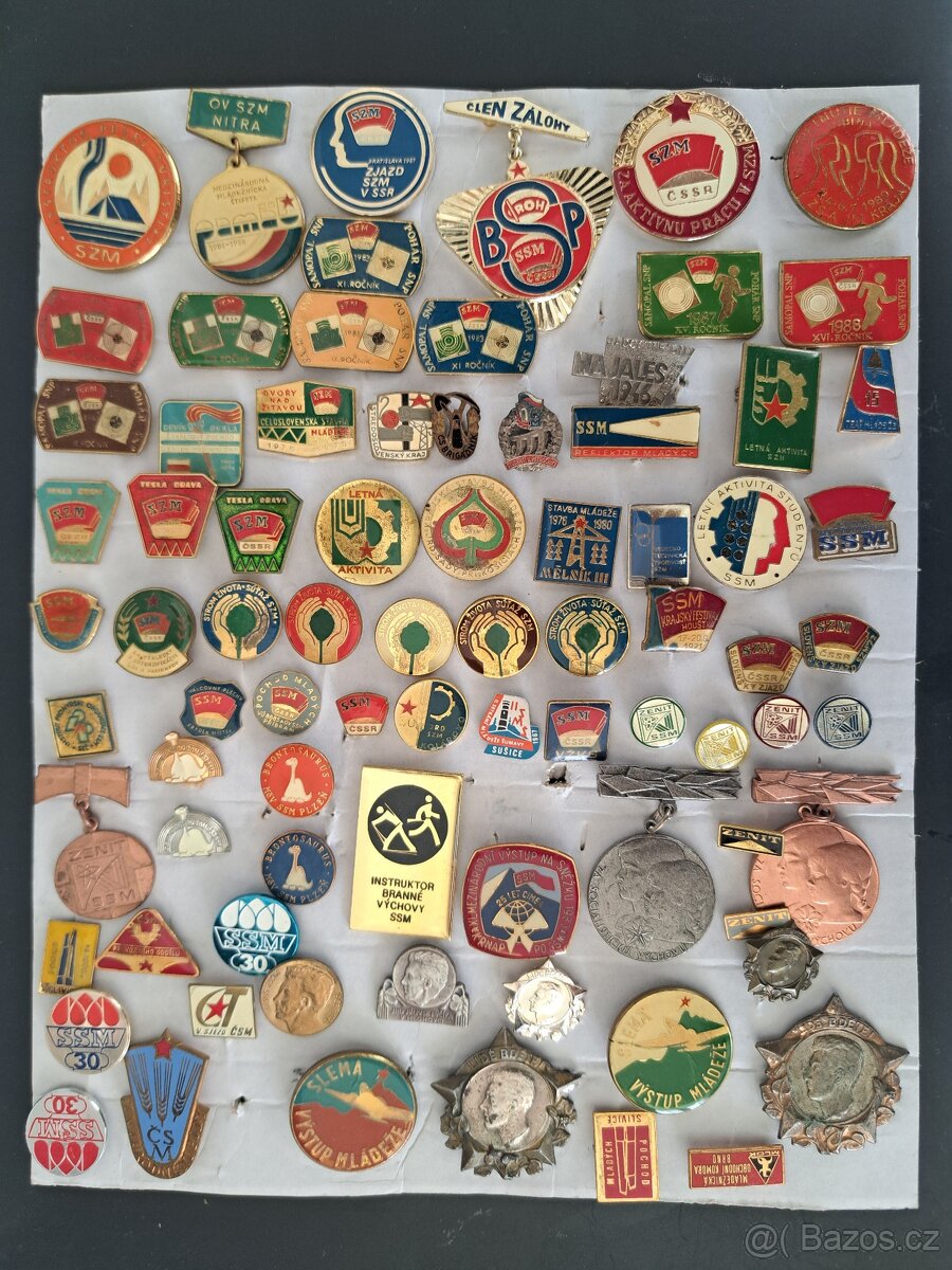 Predám odznaky 1 - 4