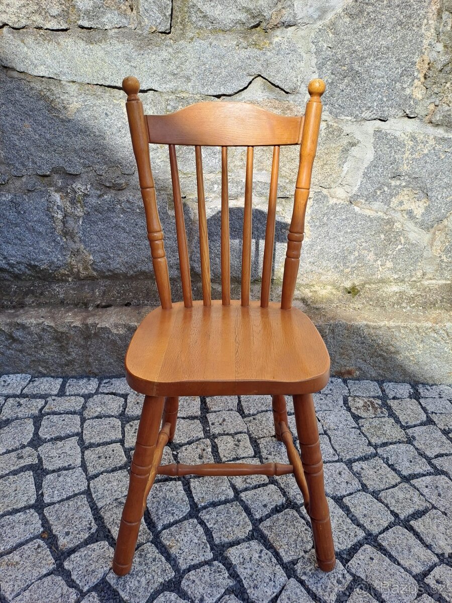 Stůl a židle z masivu - 4