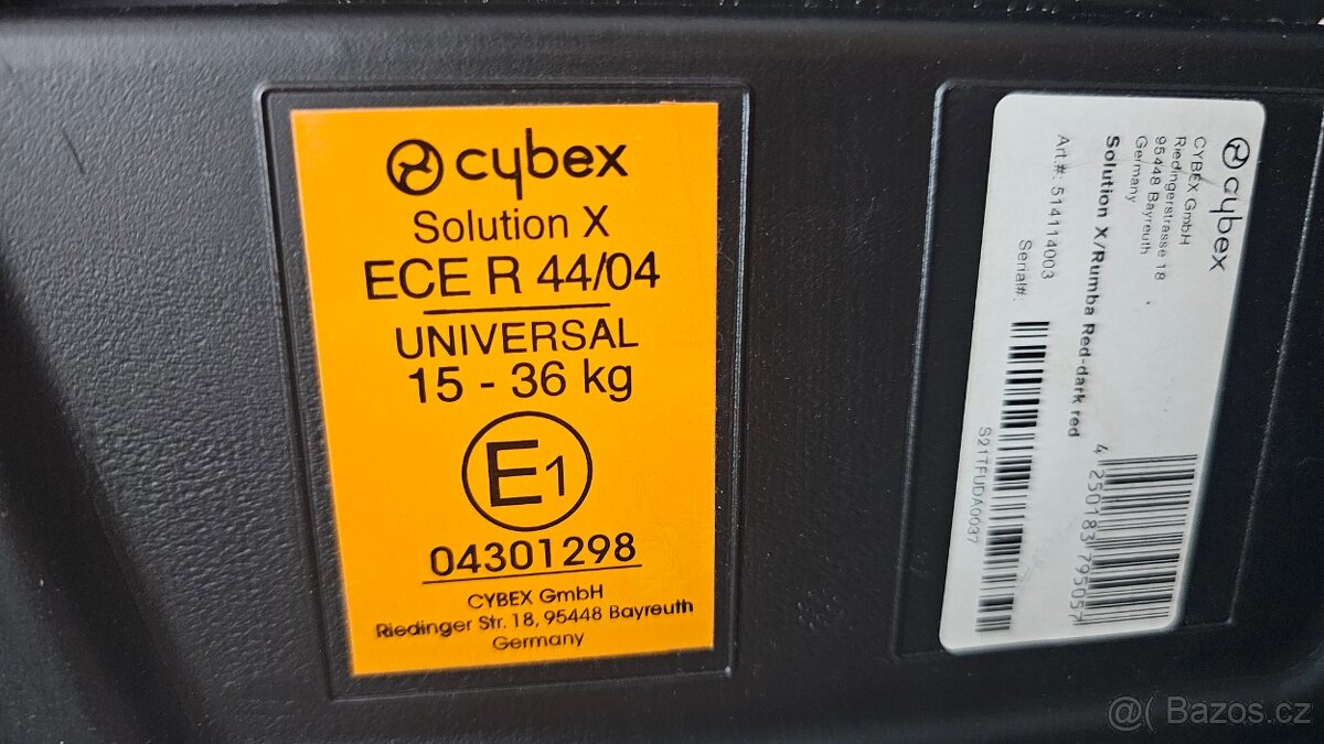 Cybex Solution X 2ks - 4