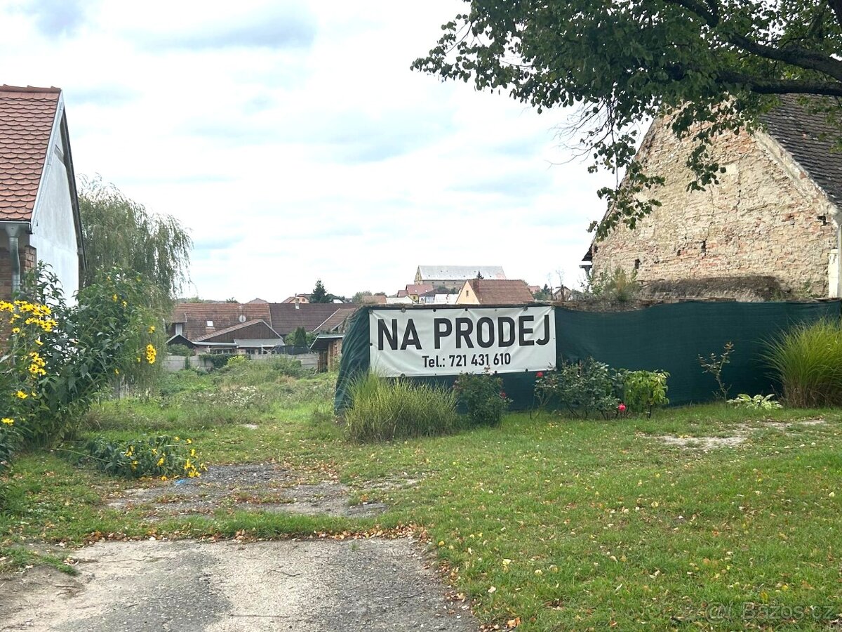 Prodej stavební pozemek, 815 m2, Drnholec, okr. Břeclav - 4