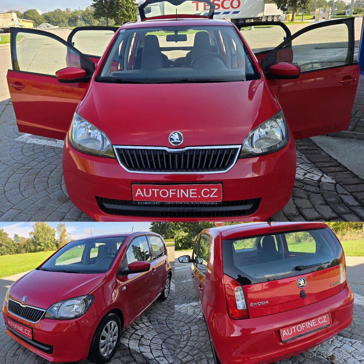 ŠKODA CITIGO 1,0 MPi 2014 5ti DV. KLIMA, CENOVÁ AKCE - 4