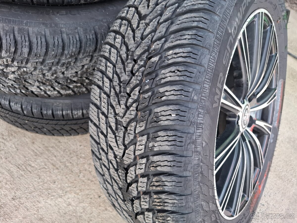 prodám zimní sadu kol 225/55 R17 5x112 YAKUZA JAPAN - 4