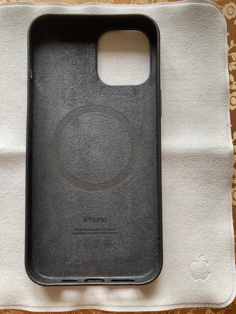 Apple kožený kryt Midnight na iPhone 12 Pro Max - 4