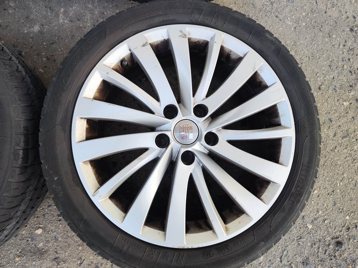 17"letní alu sada 5x112 origo Seat Exeo Leon Octavia A4 A3 - 4