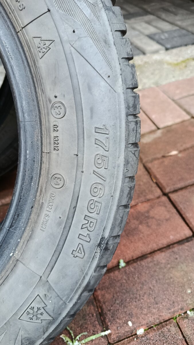 Prodám zimní pneu 175/65 R14 - 4