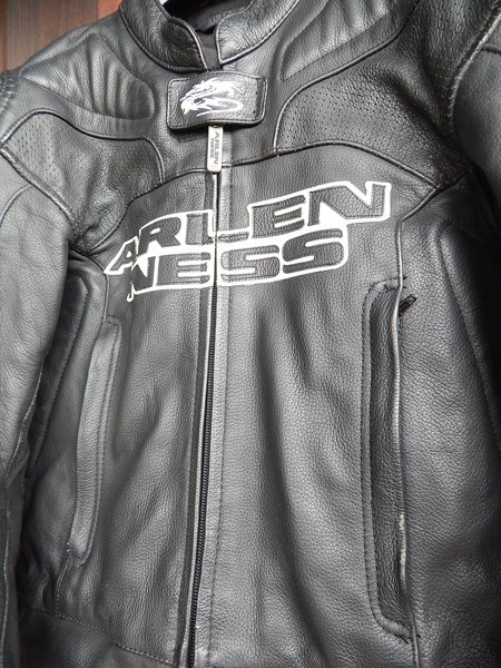 Kozena bunda Arlen Ness Blackstar vel.50, malo jeta - 4