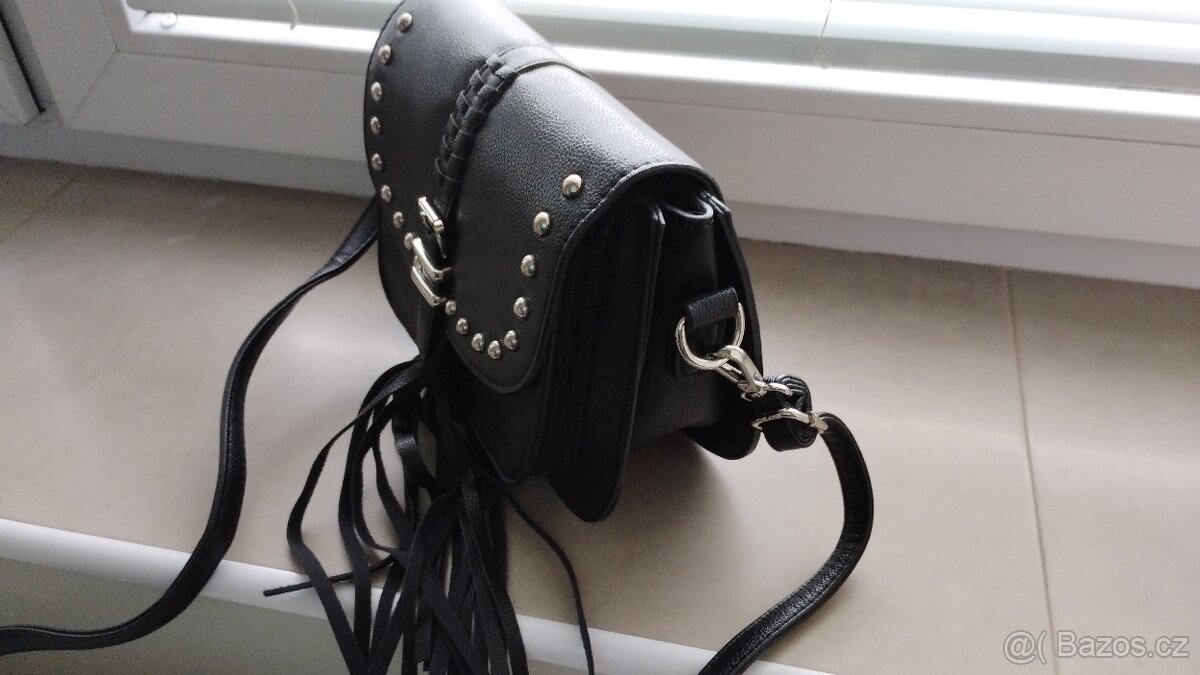 Černá koženková kabelka, Zn. Orsay - 4