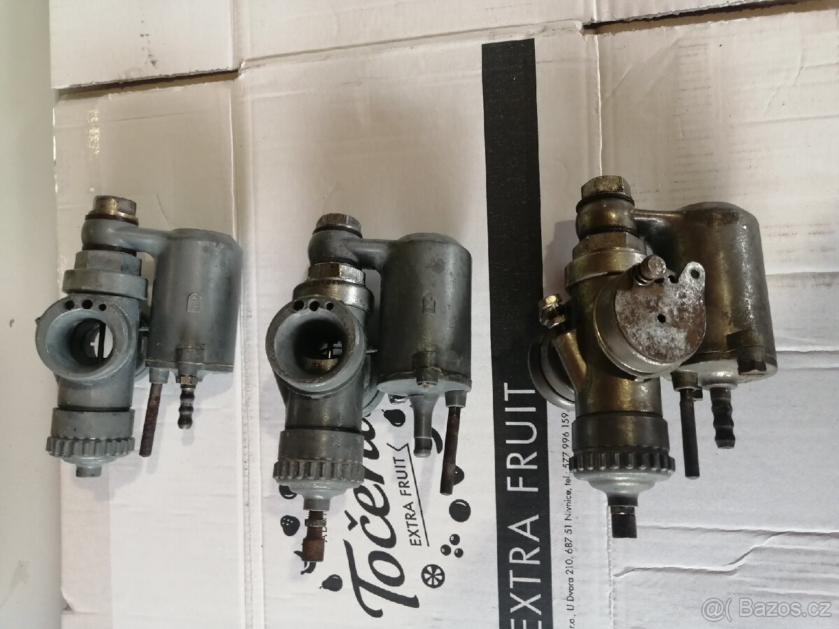 Čz 150 C náhradní díly, karburace, víka, zapalování - 4