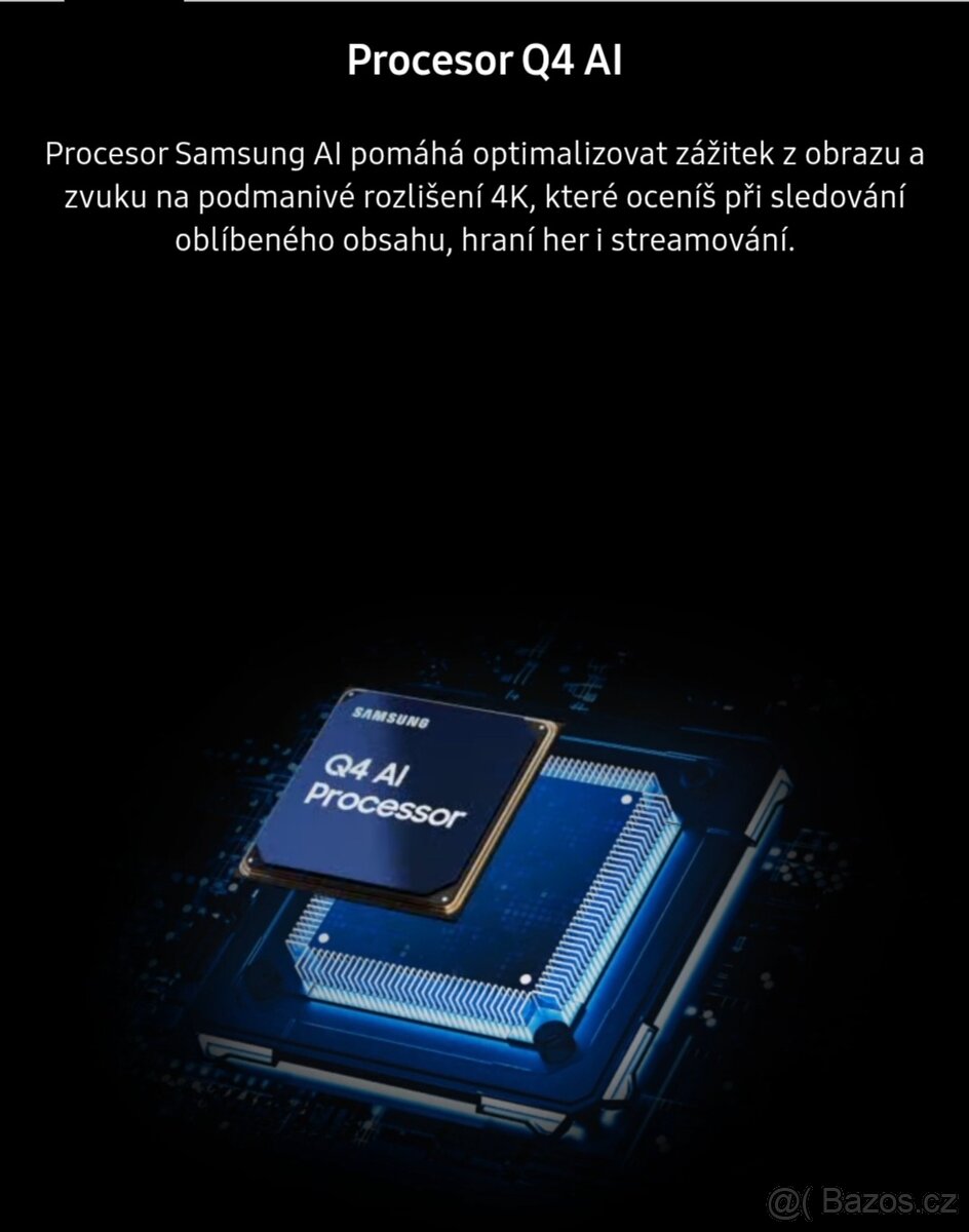 Nová TV 55" Samsung QE55Q8F (2025) - 4