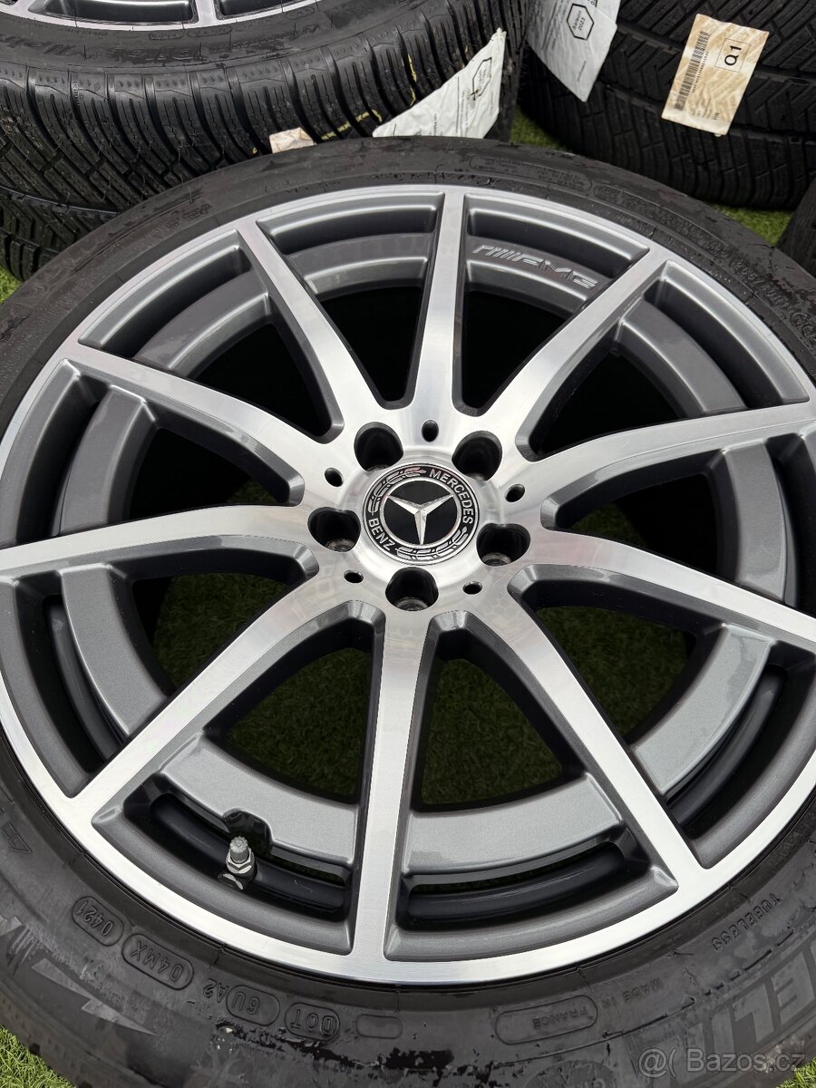 Mercedes E63 AMG W213 - ZÁNOVNÍ ZIMNÍ SADA R19 ORIGINÁL - 4