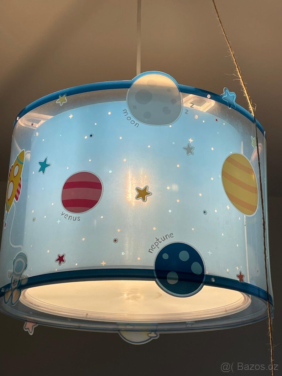 Dětský lustr vesmír - 4