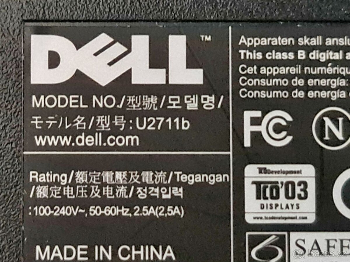 Dell UltraSharp U2711b, 2560x1440, pivot, USB, repro - 4