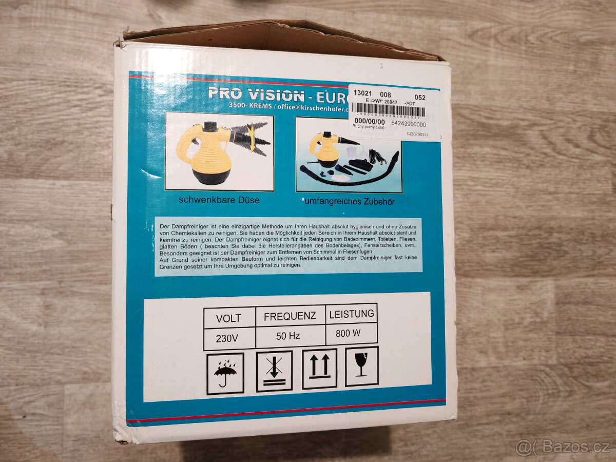 Parní čistič PRO Vision - 4
