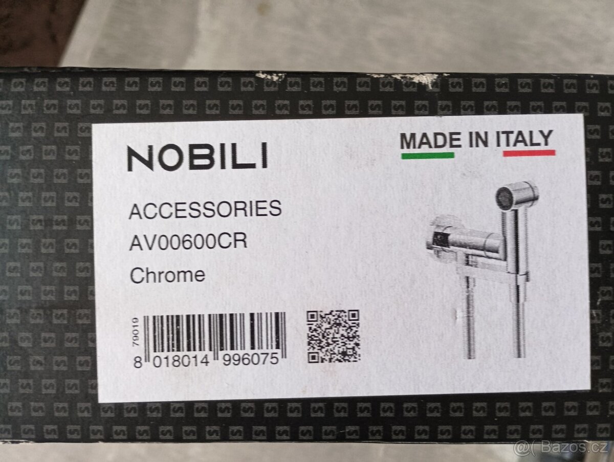 Nobili bidetová sprška k WC chrom - 4