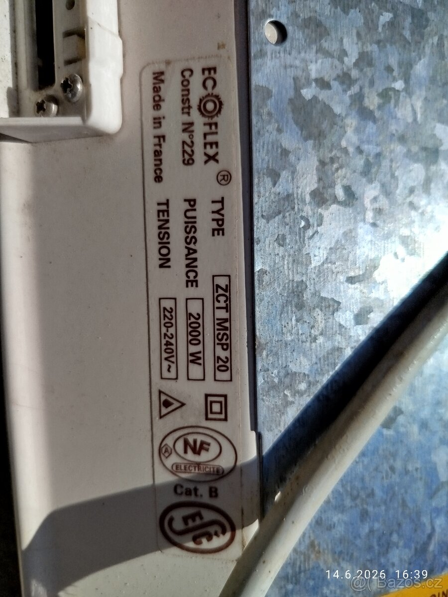 Prodám elektrické topení - 4