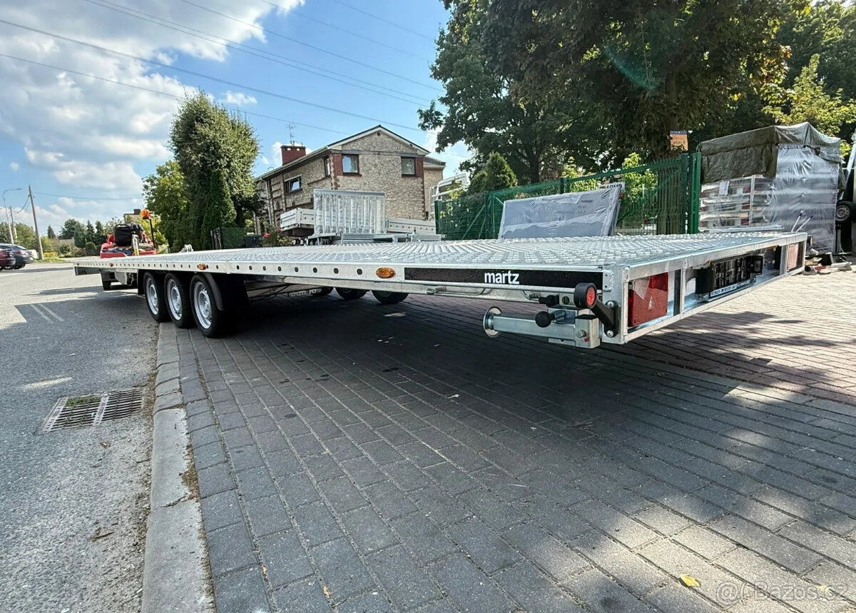 Přepravník na dvě auta Martz 8,5x2,1m 3500kg - 4