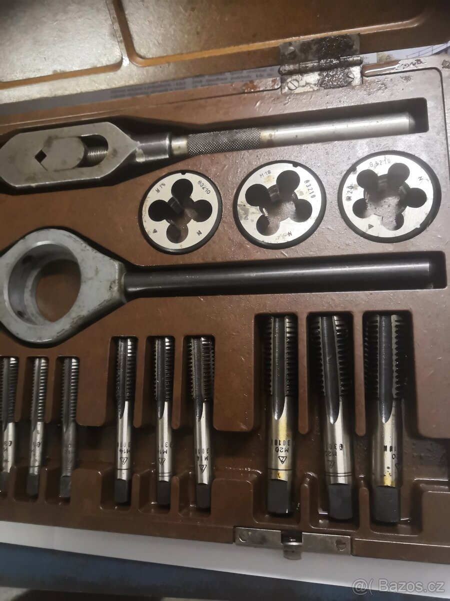 P:sada závitníků narex M2 - 4