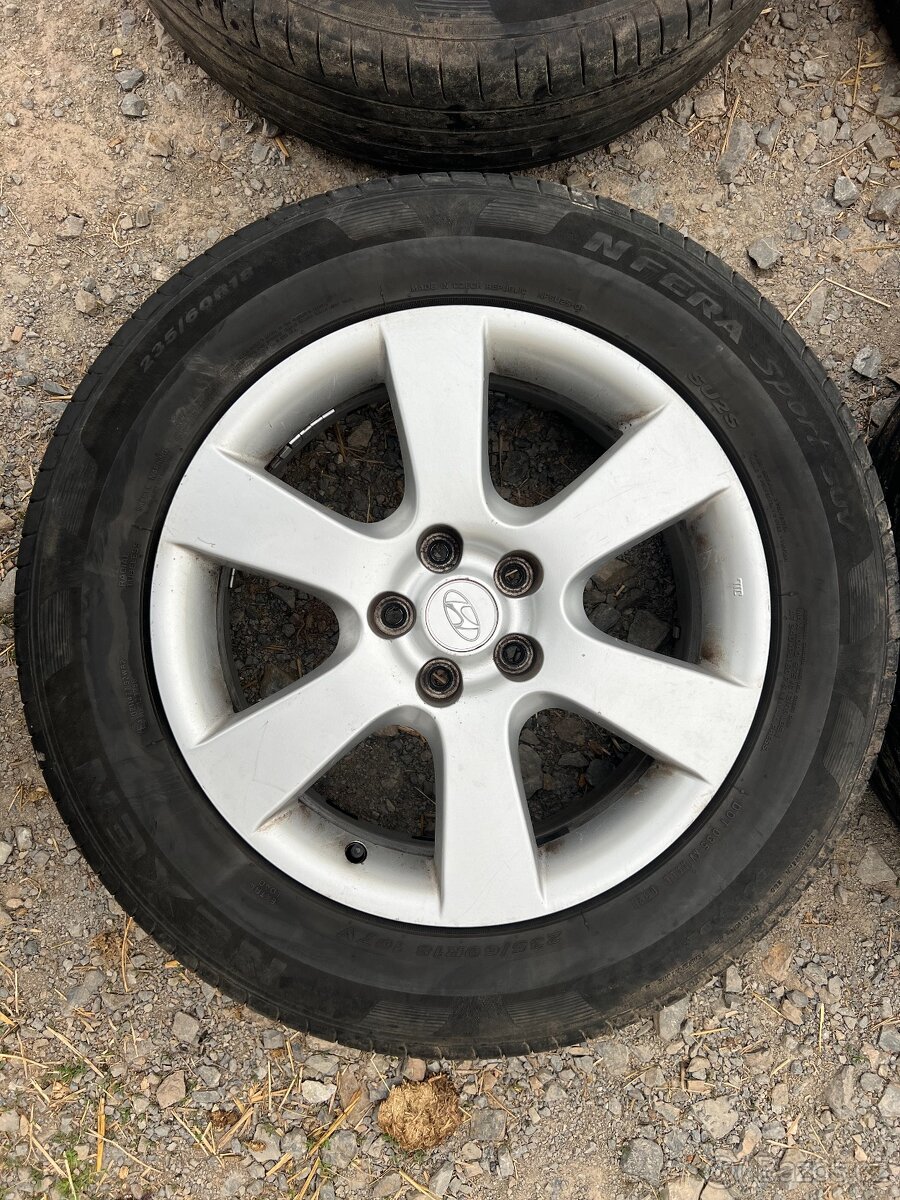 Alu kola 235/60R18 - letní Santa Fe - 4
