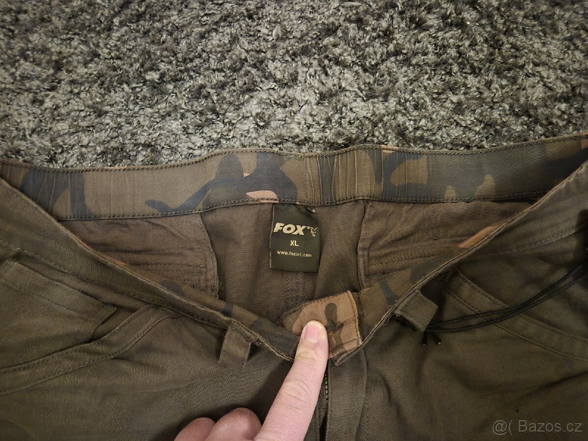 Nové kapsačové kalhoty Fox vel XL - 4