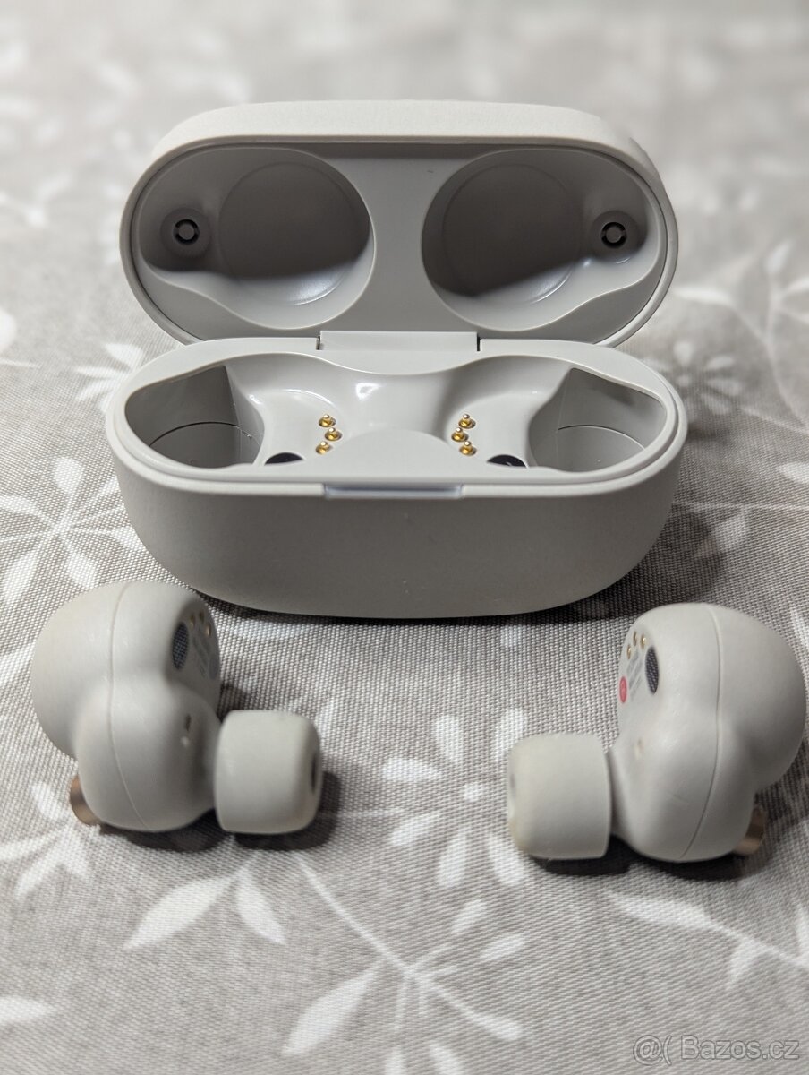 Bezdrátová sluchátka Sony WF-1000XM4 světlé, nové rozbalené - 4
