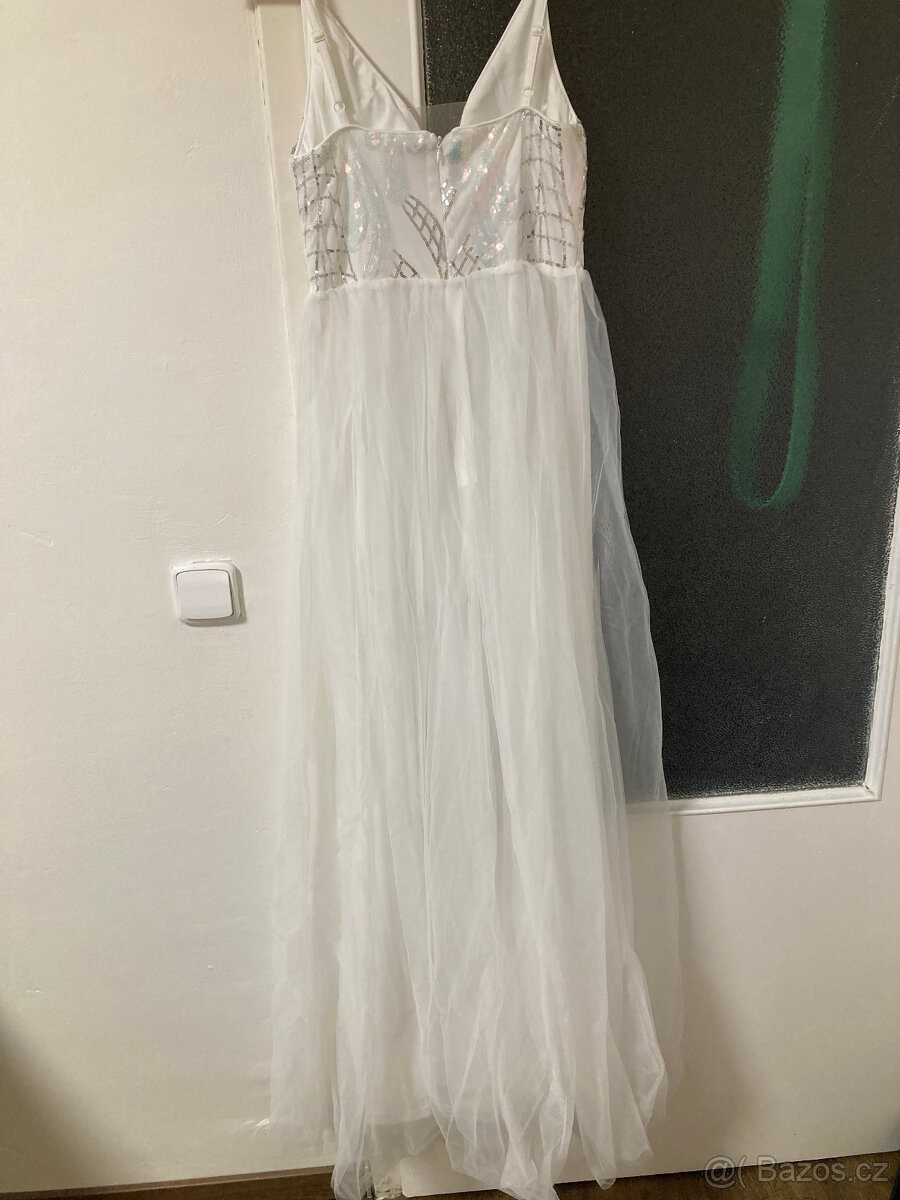 svatební šaty vel 36,38, 40 - 4