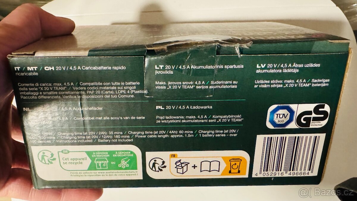 Parkside nabíječka - 4