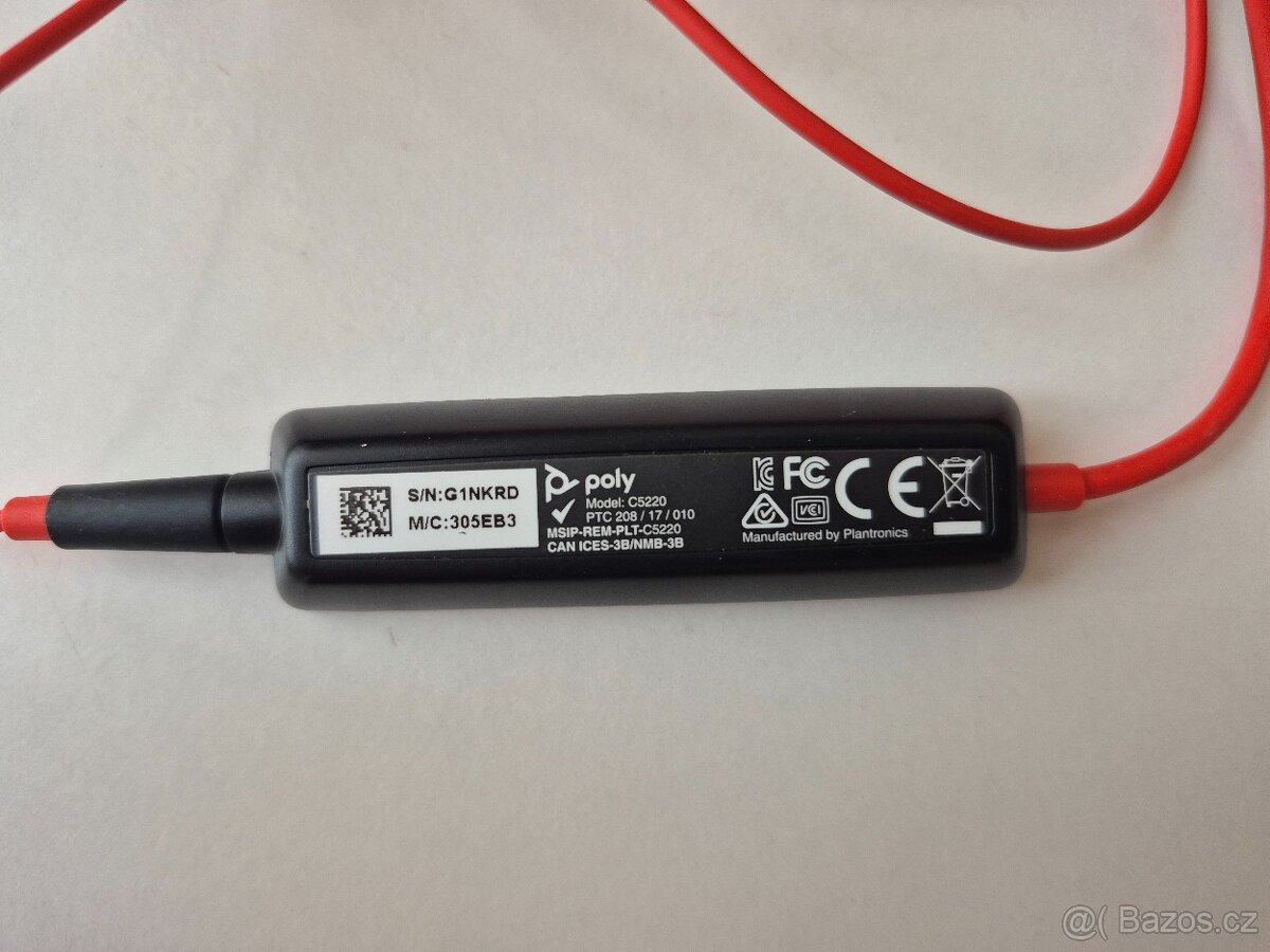 Sluchátka HP Poly BW 5220 USB-A - 4