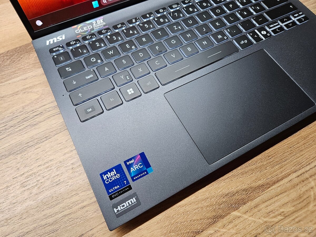 ULTRALEHKÉ MSI PRESTIGE 13 AI+ EVO_U7-258V_32GB_ARC 140 16GB - 4