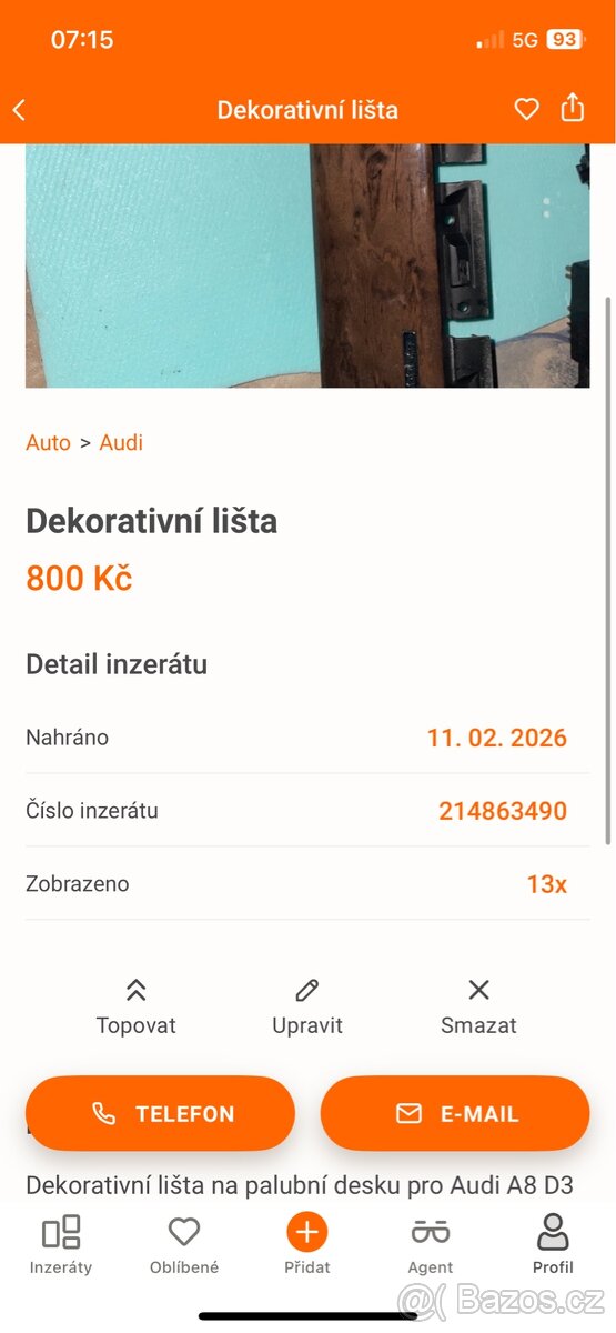 Díly Audi A8D3 - 4