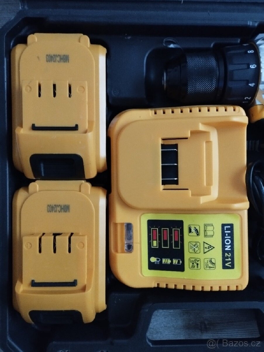 Aku vrtačka NAKIDA (21 V) - 4