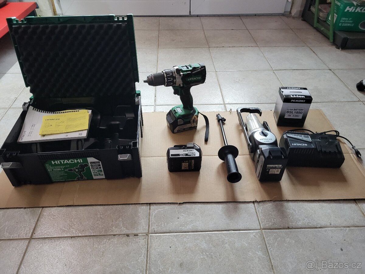 Aku vrtačka HITACHI 18V...........136Nm....Nová - 4