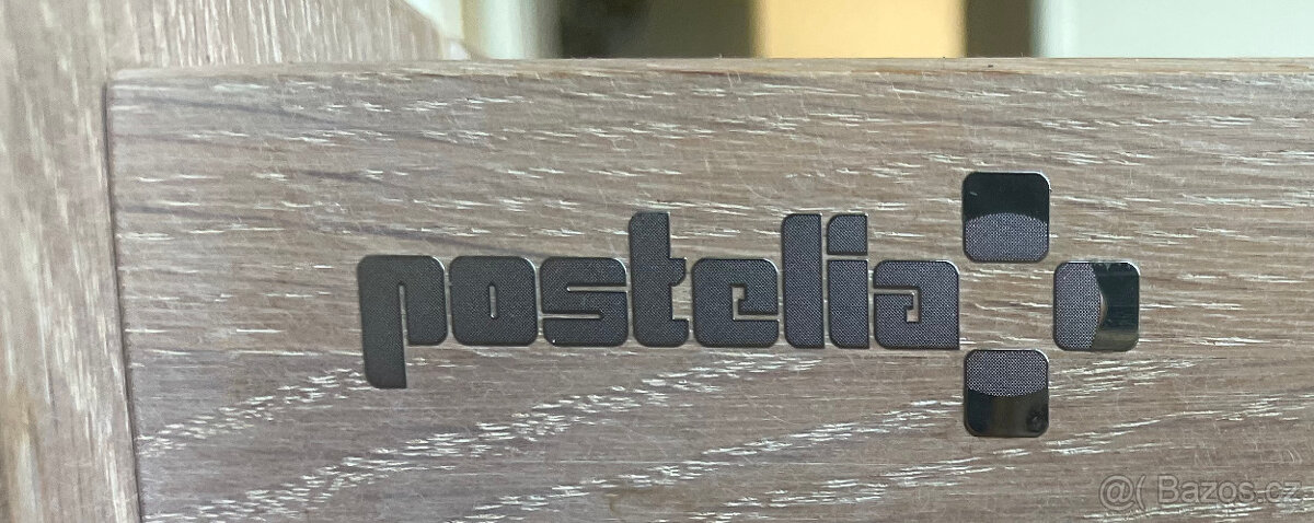 Masivní manželská postel Postelia 180×200 – bukový masiv - 4
