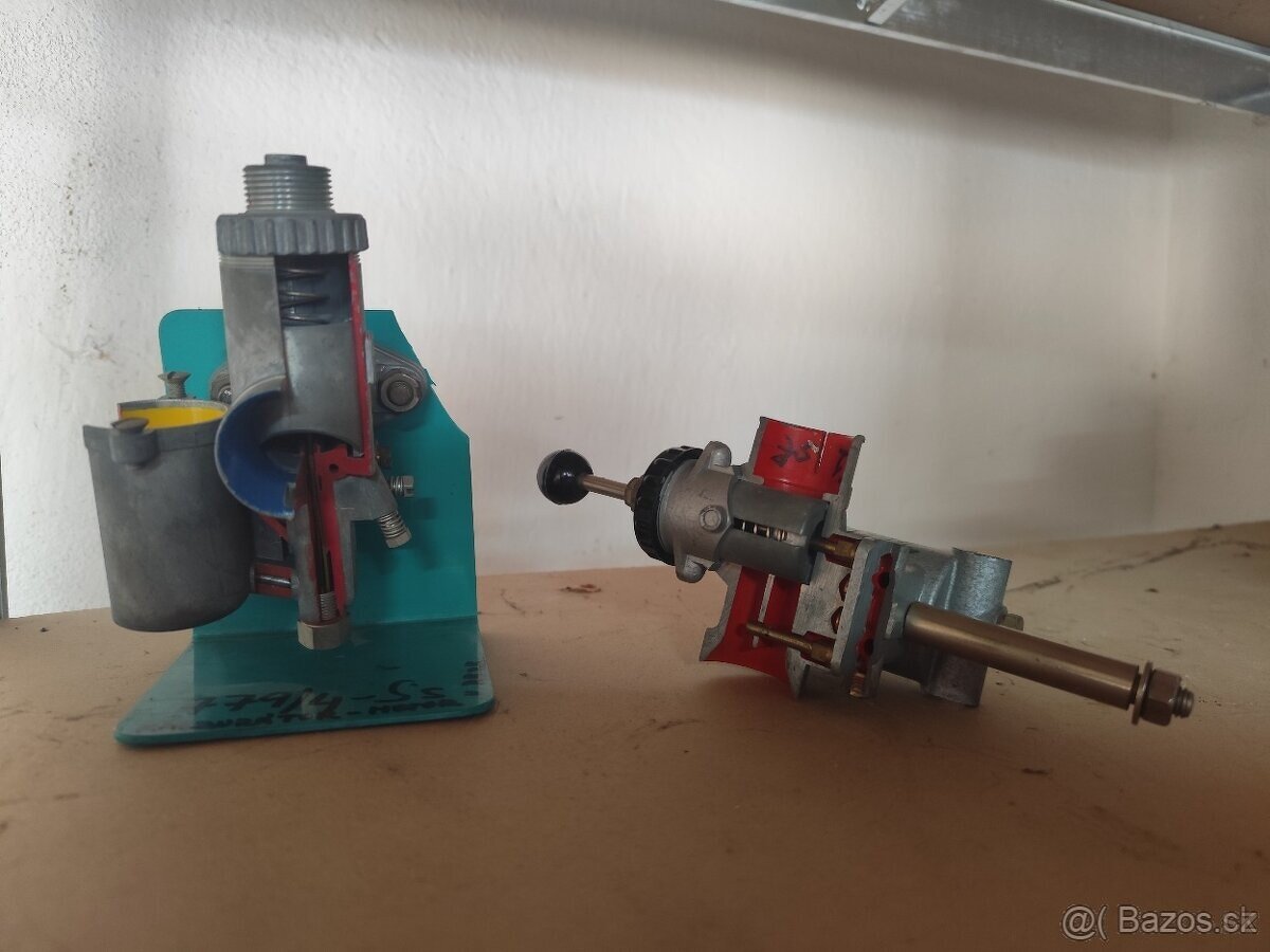 Model stirlingow motor, rez karburátora - 4