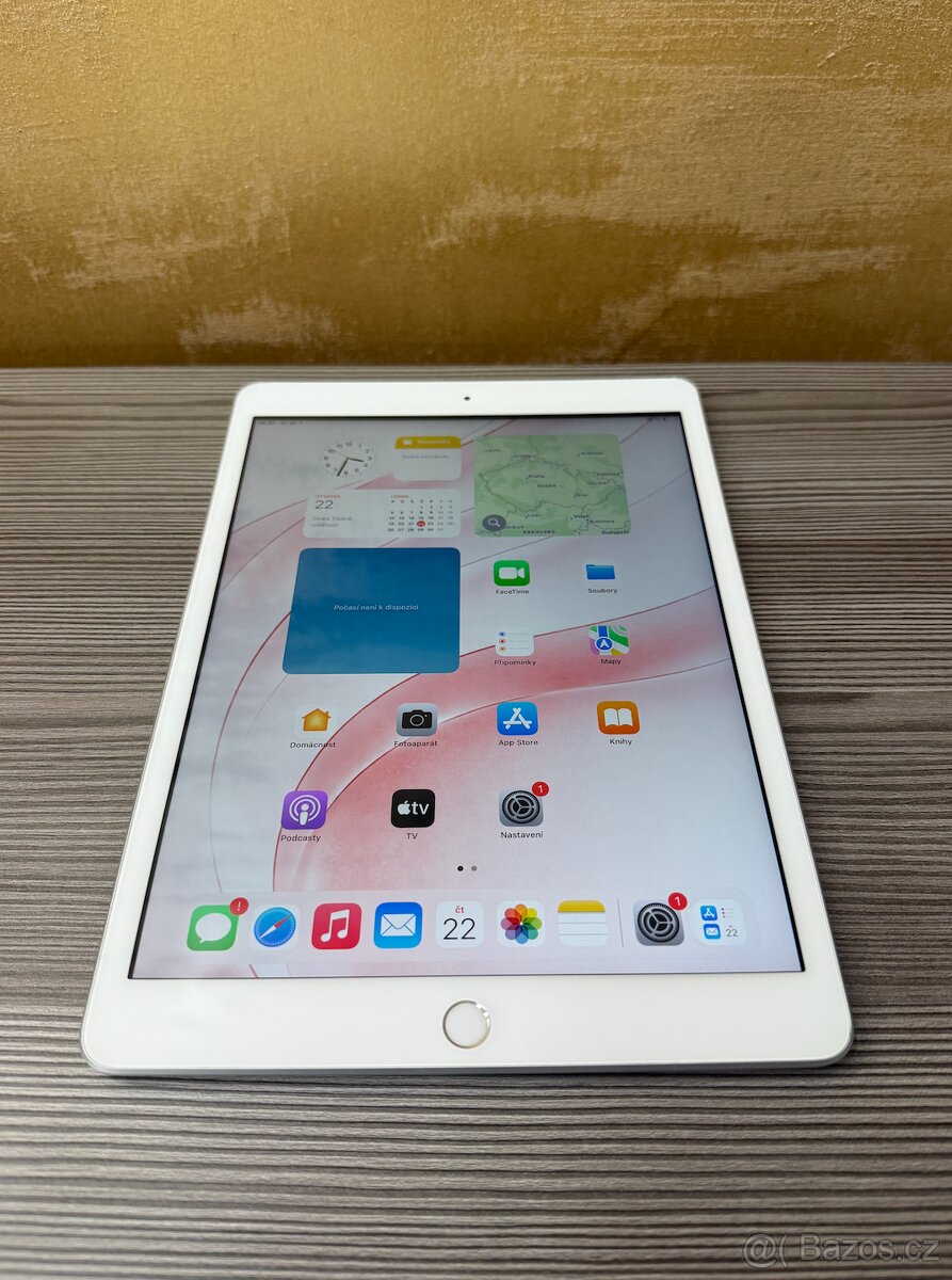 Apple iPad 7 32GB stříbrný, top stav - 4