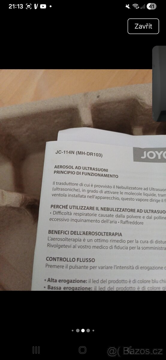 Joycare inhalační přístroj - 4