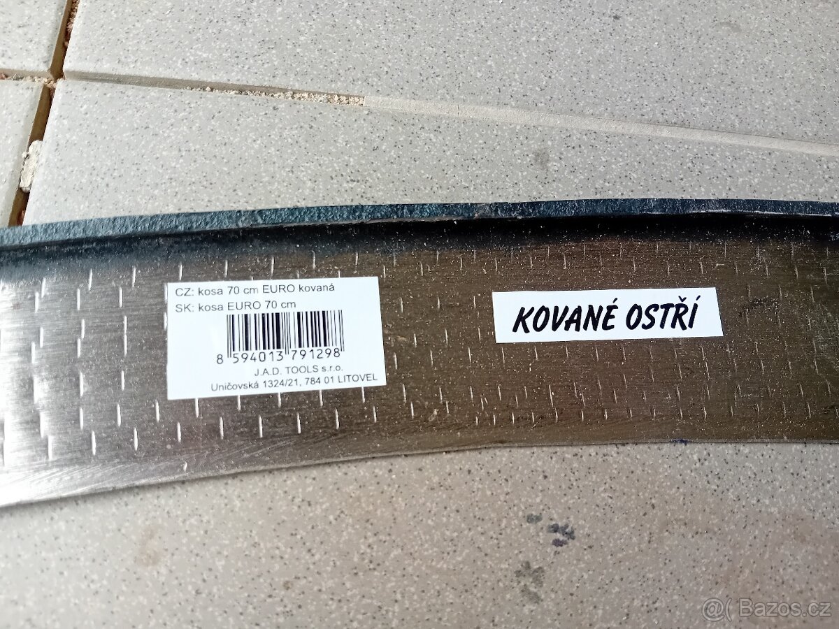 Ruční kosa včetně násady - 4