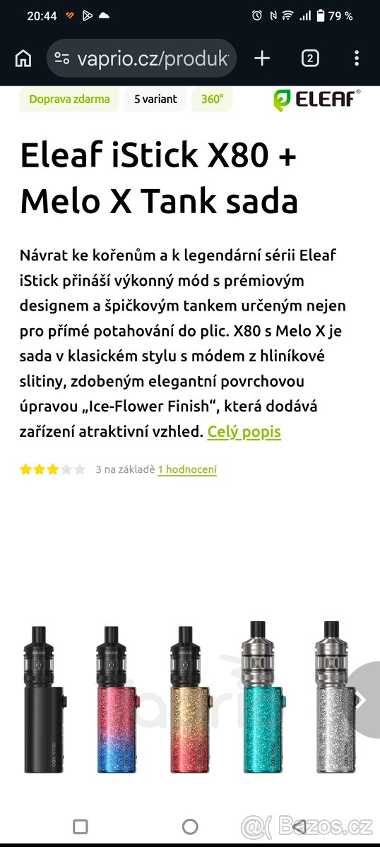 Eleaf iStick X80 S MELO X - 4