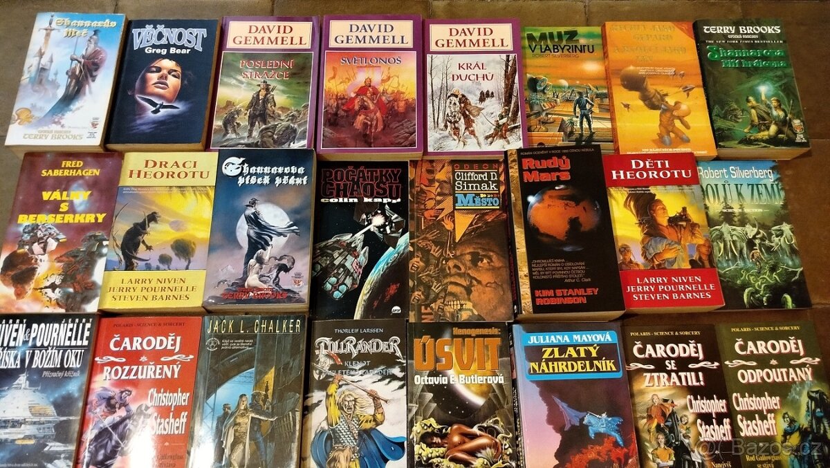 40 knih FANTASY (Gemmel, Harrison, Simmons) - za 25 Kč - 4