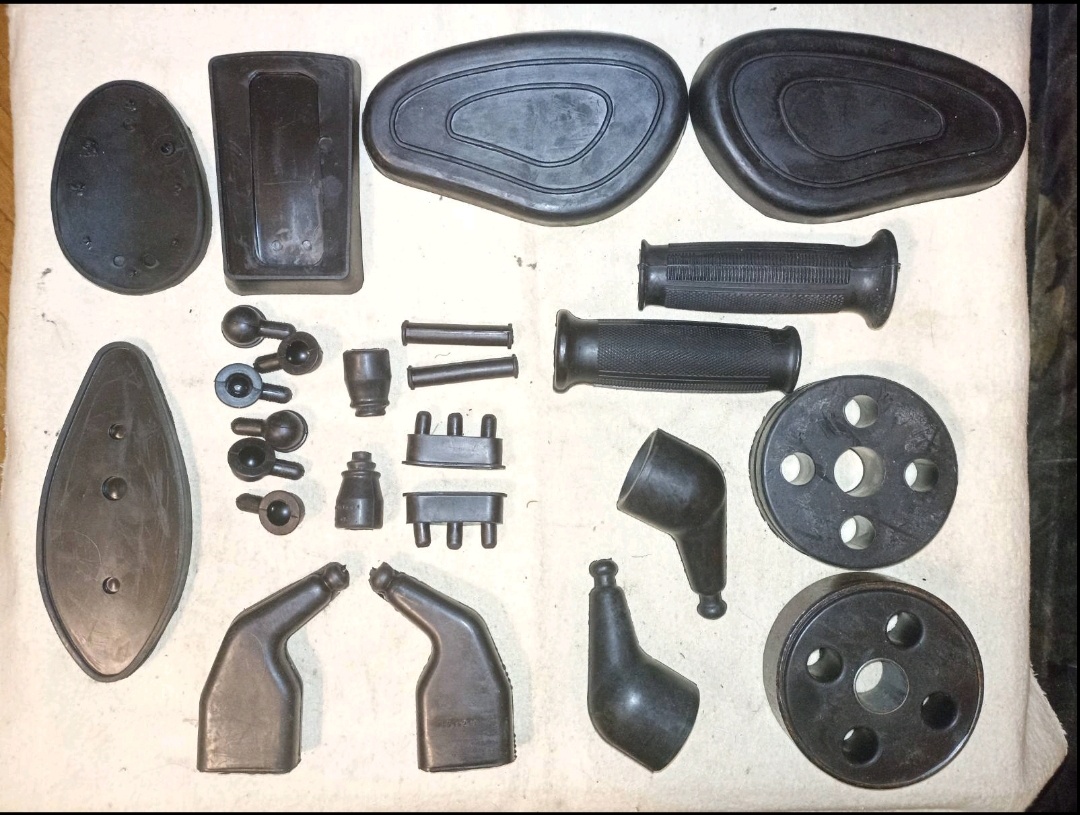 Silentblok těsnění gufero guma sedla Dnepr Ural M72 k750 - 4