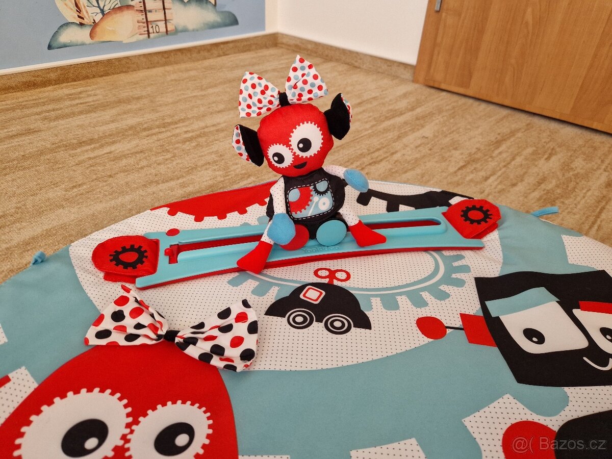 Dětská hrací deka Yookido - Země robotů - 4