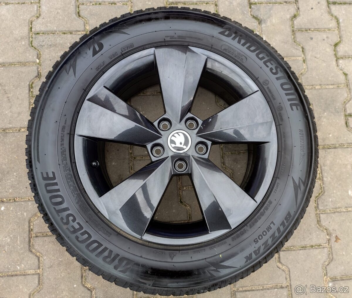 Alu kola originál Škoda Kodiaq 5x112 R17 Nanuq - 4