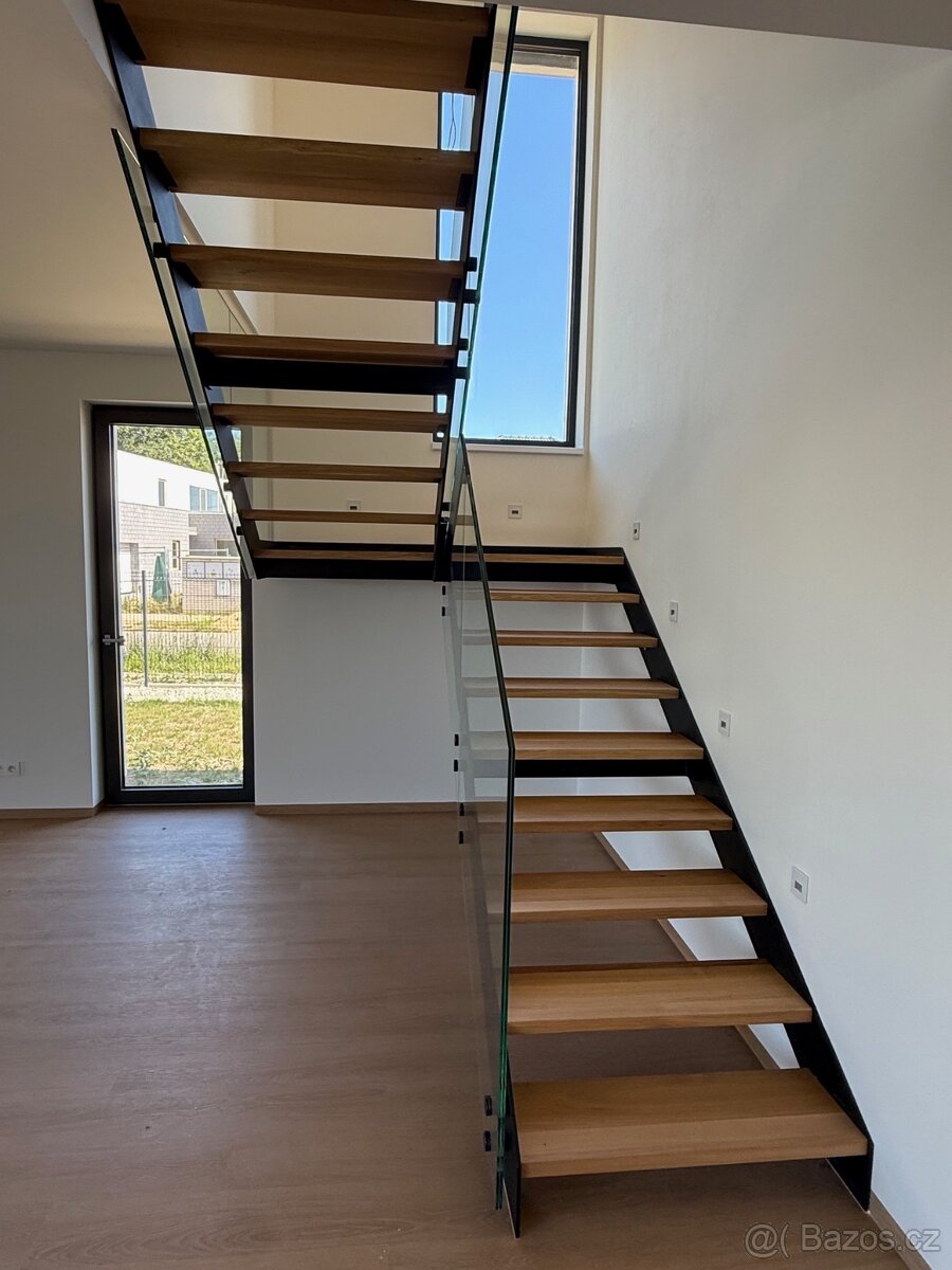 Kovové schodiště, kovové, ocelové schody - Praha - 4