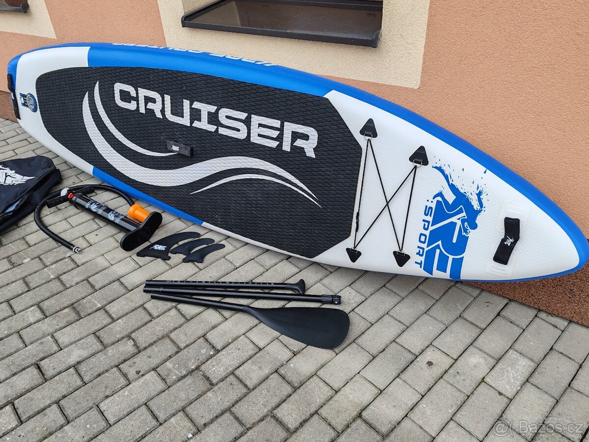 Paddleboard, iSUP, surf Cruiser 305 cm nosnost 130 kg - 4