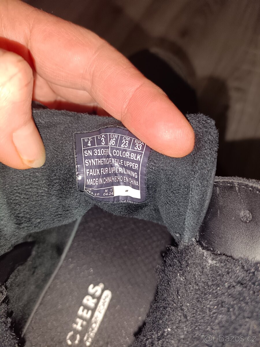 Zimní dívčí obuv vel. 36 - 4