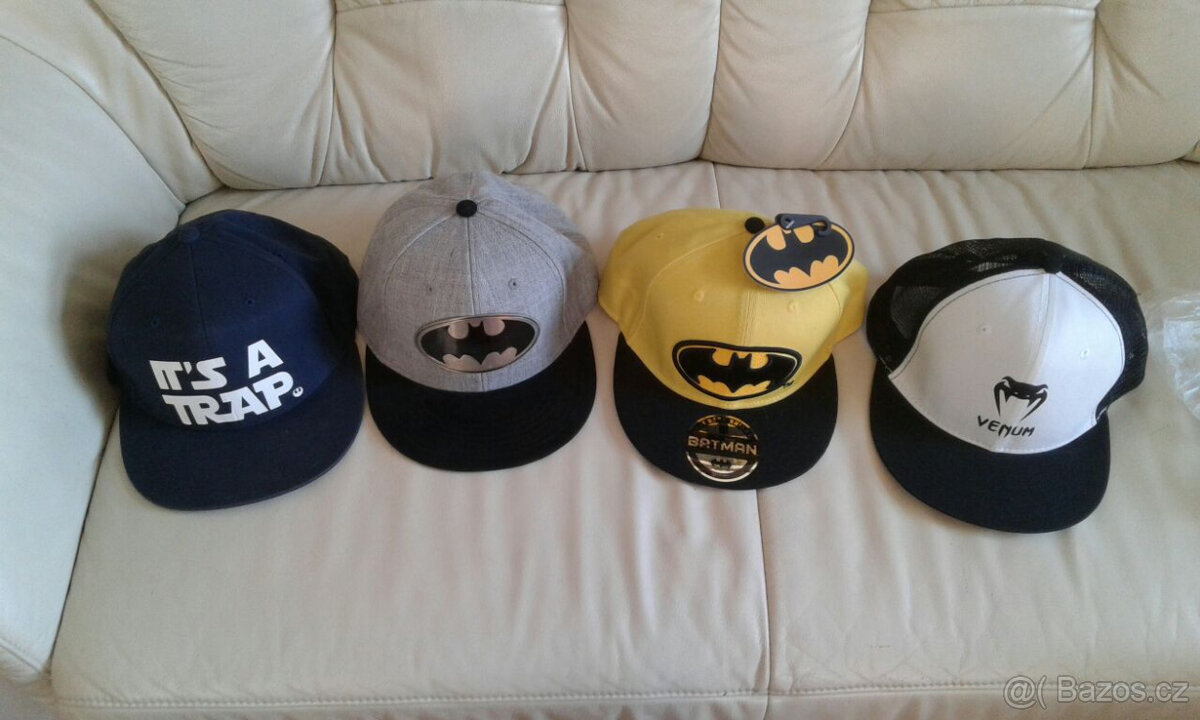 Kšiltovky značkové – NOVÉ, NEPOUŽITÉ - 4