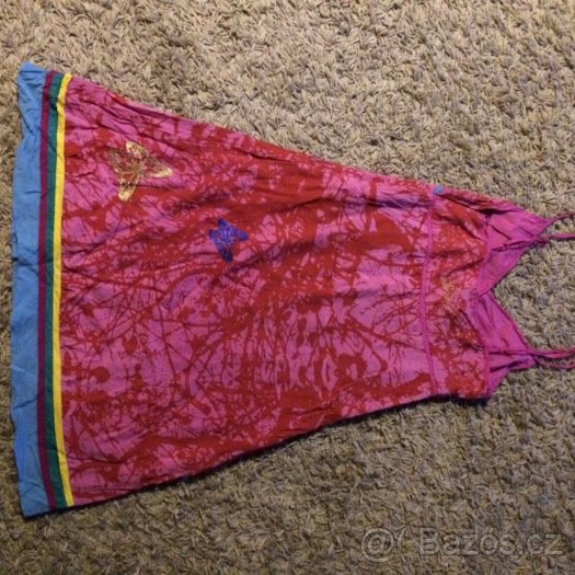 Šaty Desigual se spoustou výšivek motýlků, vzory - 4