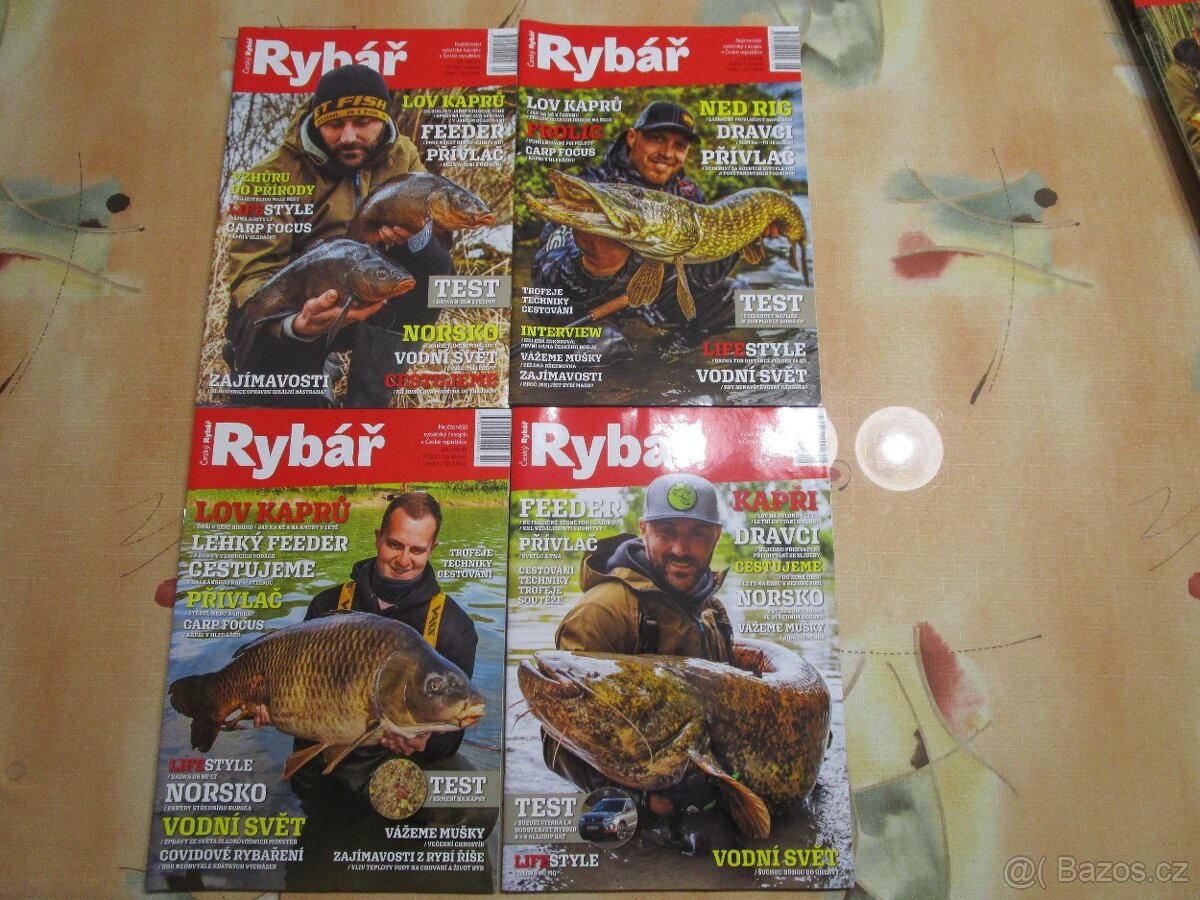 Rybářské časopisy a knihy - 4