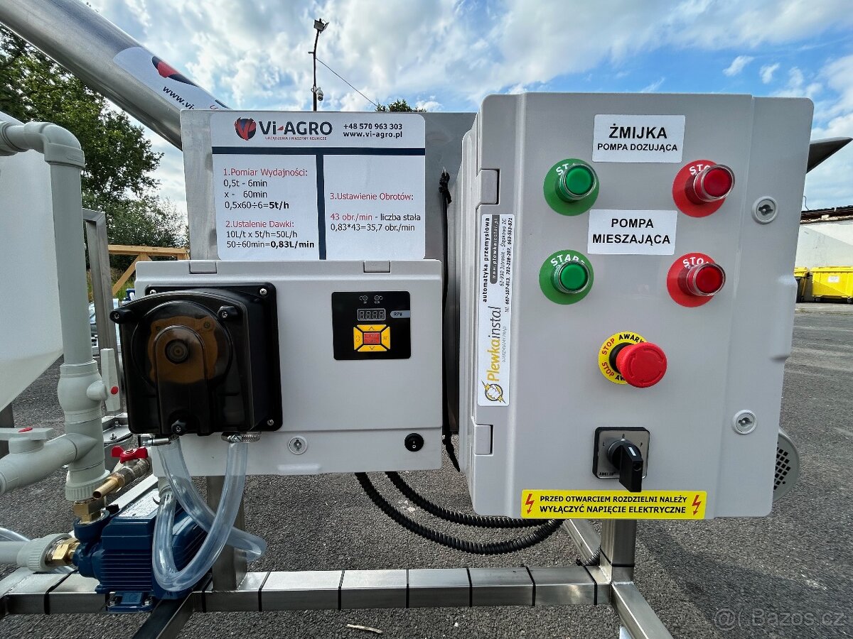 Mořička osiva VI-AGRO Big Bag 10t/h Nerez - 4