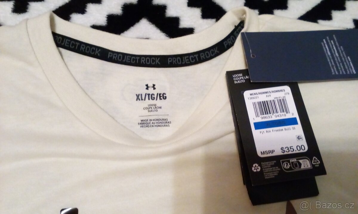Pánské triko Project Rock Under Armour vel.XL - 4