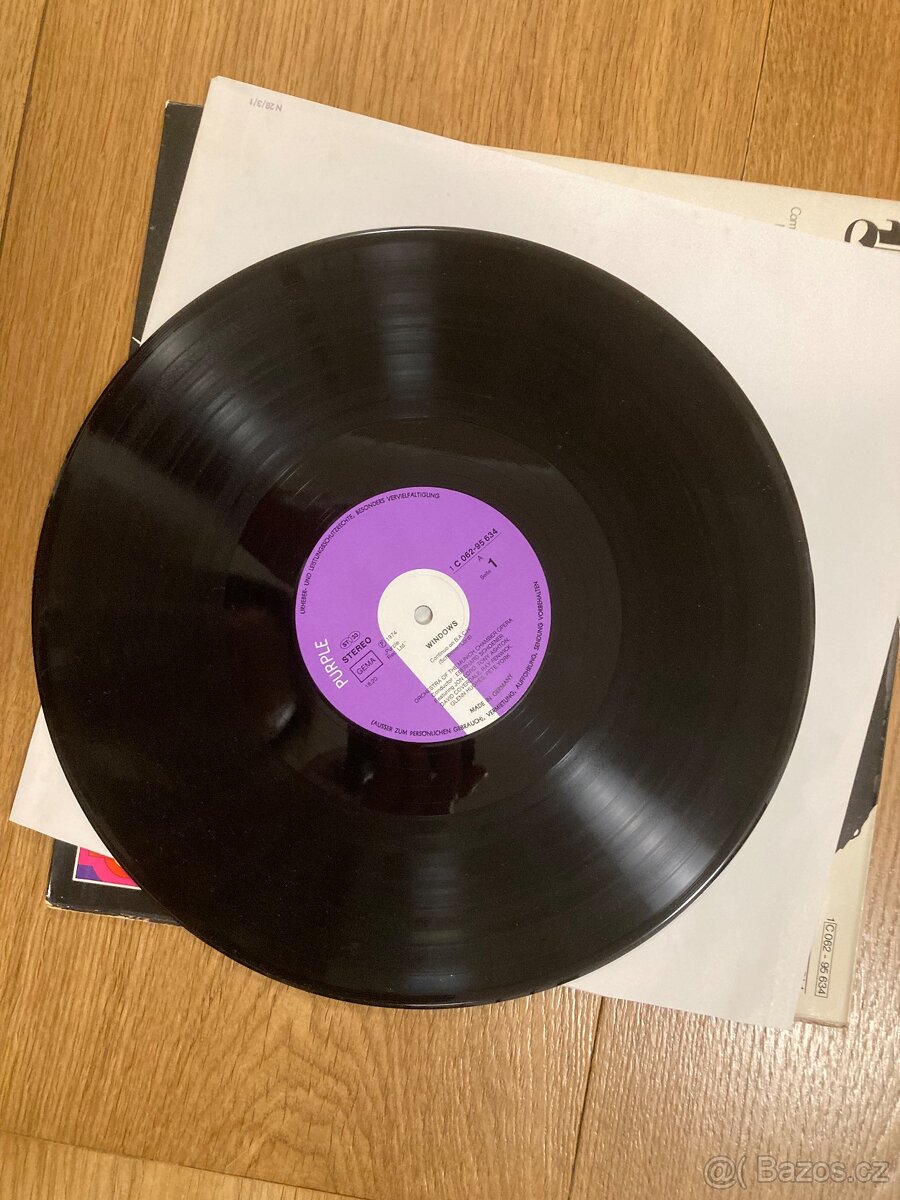 Prodám LP Jon Lord's Windows - Continuo on Bach and Window - 4